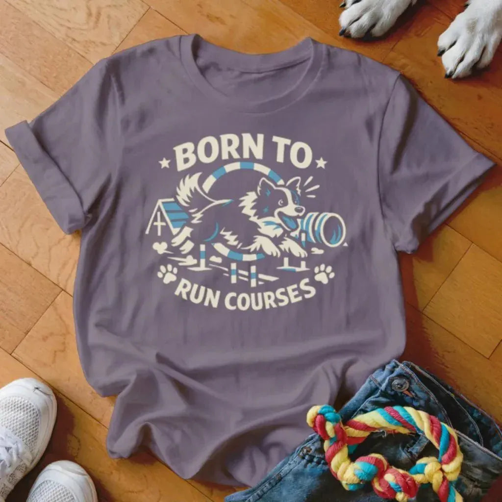 Run Courses Shirt - The Pawsitive Initiative