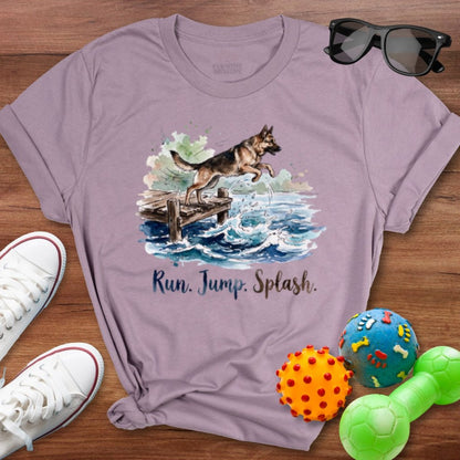 Run Jump Shirt - The Pawsitive Initiative