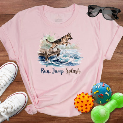 Run Jump Shirt - The Pawsitive Initiative