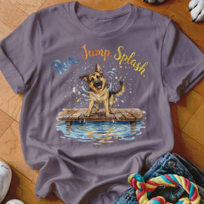 Run Jump Splash Shirt - The Pawsitive Initiative