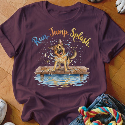 Run Jump Splash Shirt - The Pawsitive Initiative