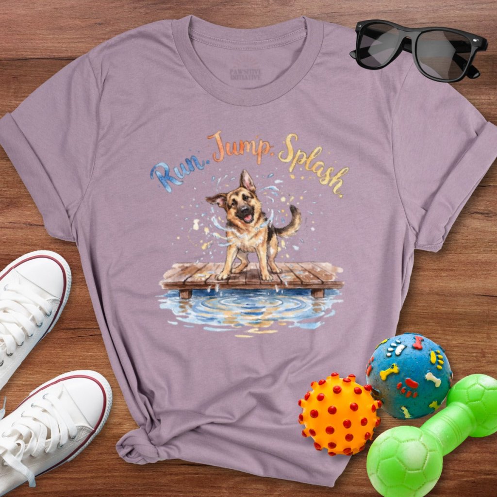 Run Jump Splash Shirt - The Pawsitive Initiative