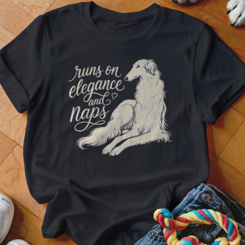 Runs On Elegance Shirt - The Pawsitive Initiative