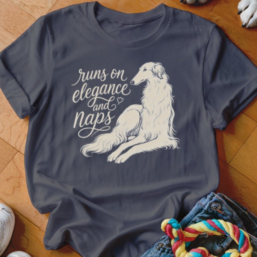 Runs On Elegance Shirt - The Pawsitive Initiative