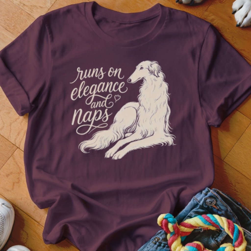 Runs On Elegance Shirt - The Pawsitive Initiative