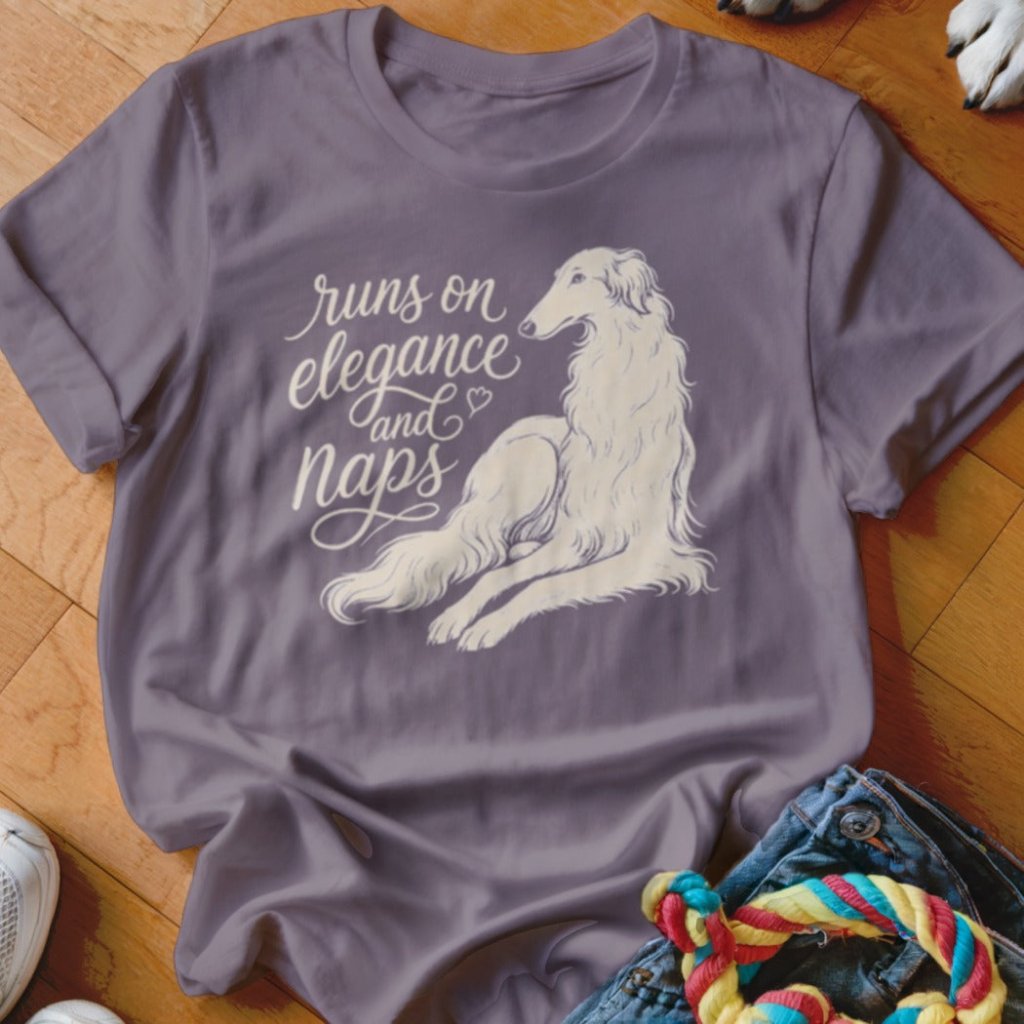 Runs On Elegance Shirt - The Pawsitive Initiative