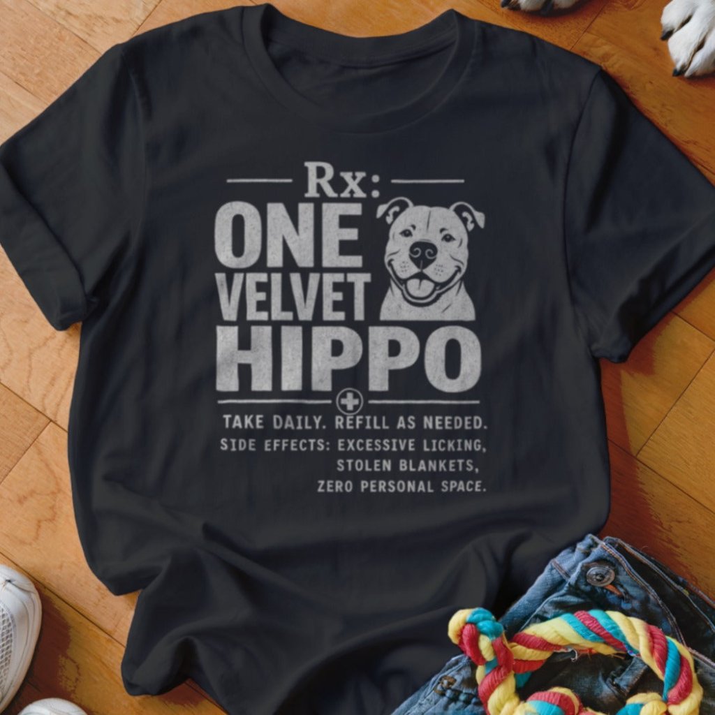 Rx One Velvet Hippo Shirt - The Pawsitive Initiative