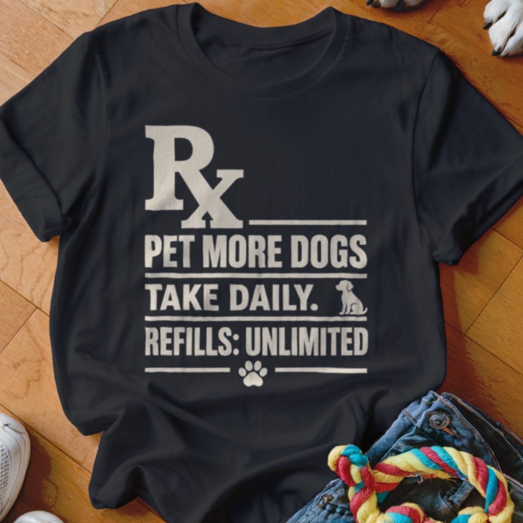 Rx Pet More Dogs Shirt - The Pawsitive Initiative