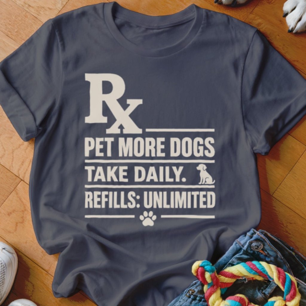Rx Pet More Dogs Shirt - The Pawsitive Initiative