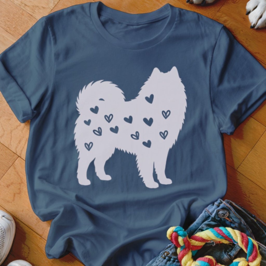 Samoyed Hearts Shirt - The Pawsitive Initiative