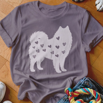 Samoyed Hearts Shirt - The Pawsitive Initiative