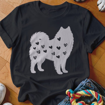 Samoyed Hearts Shirt - The Pawsitive Initiative