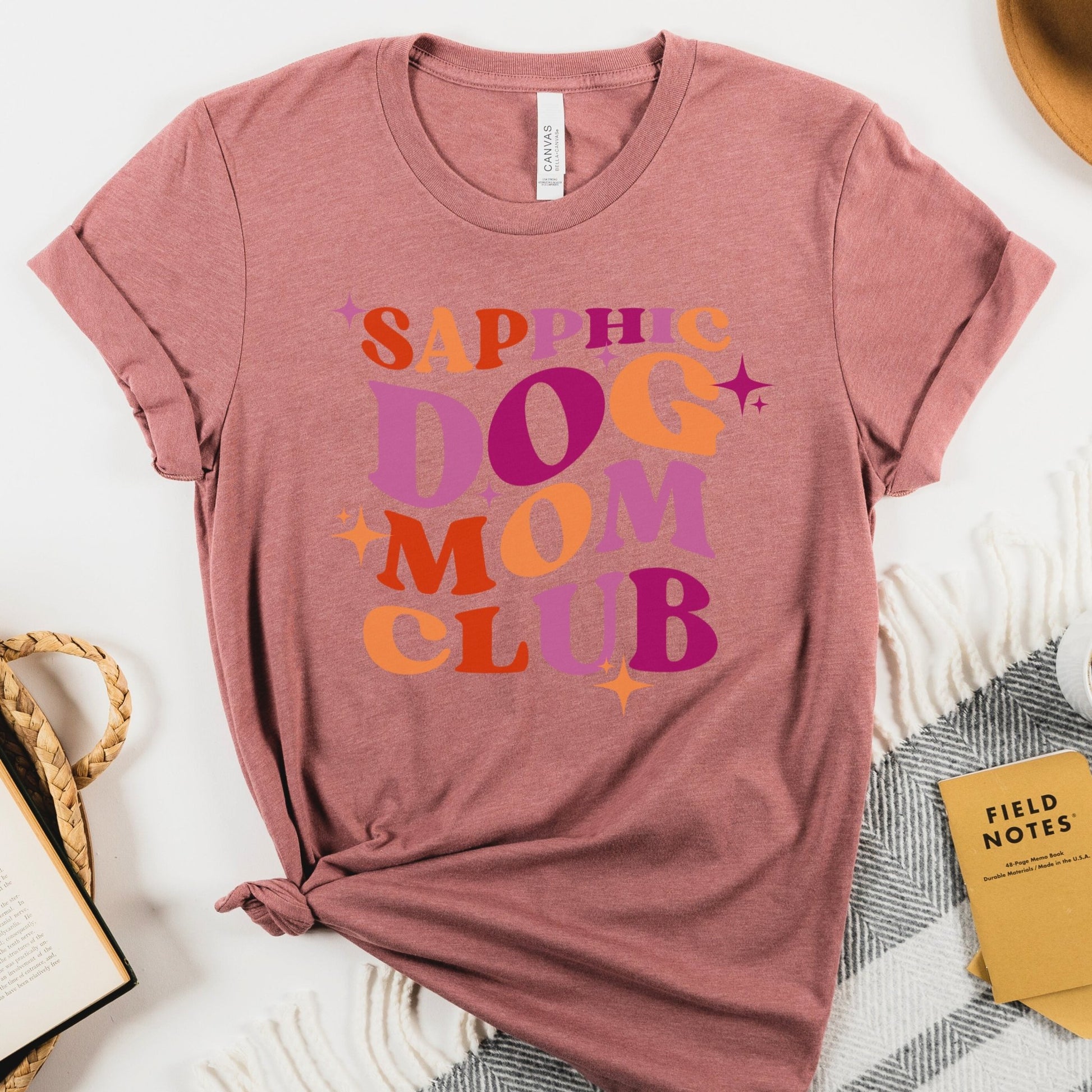 Sapphic Dog Mom Club Shirt - The Pawsitive Initiative