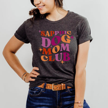 Sapphic Dog Mom Club Shirt - The Pawsitive Initiative