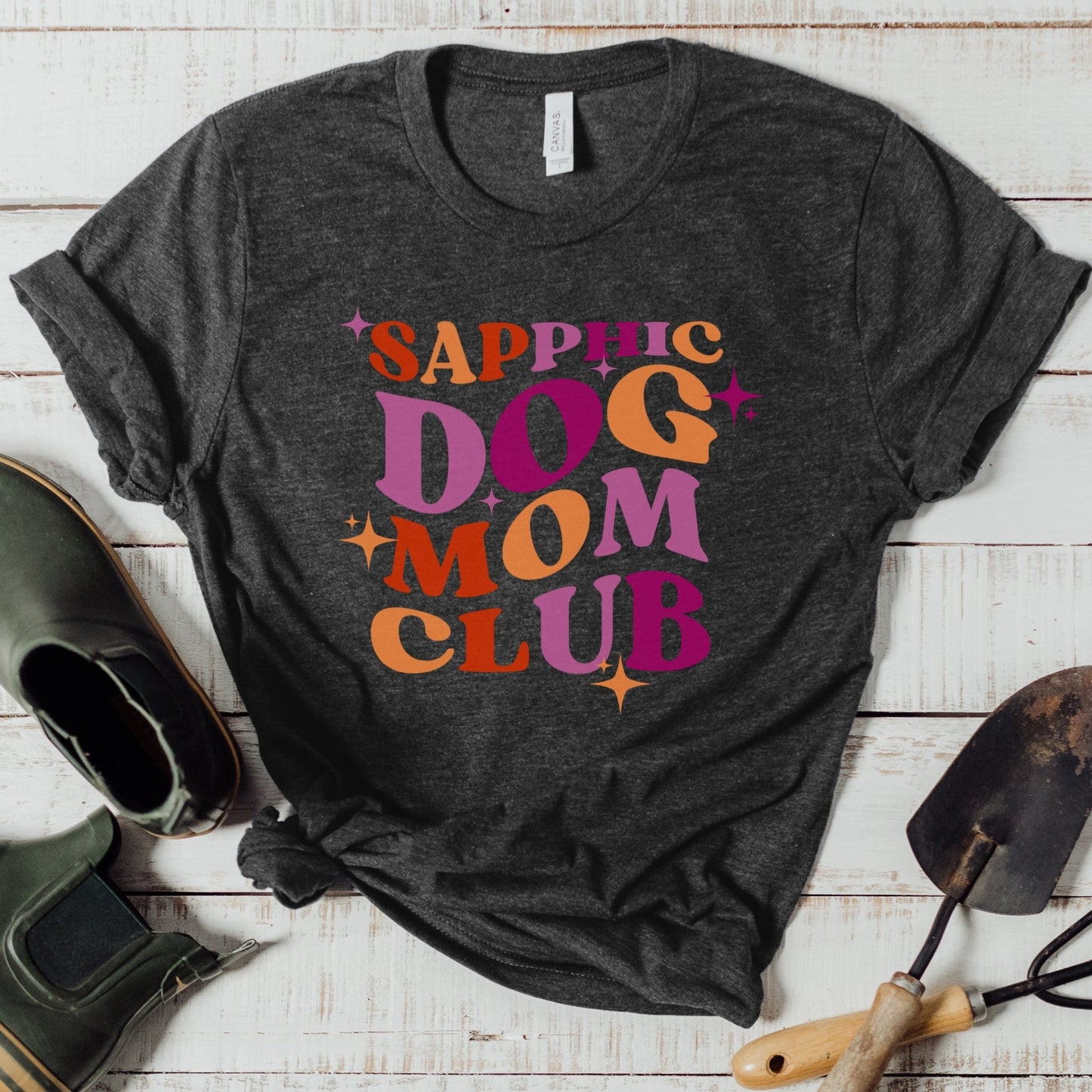 Sapphic Dog Mom Club Shirt - The Pawsitive Initiative