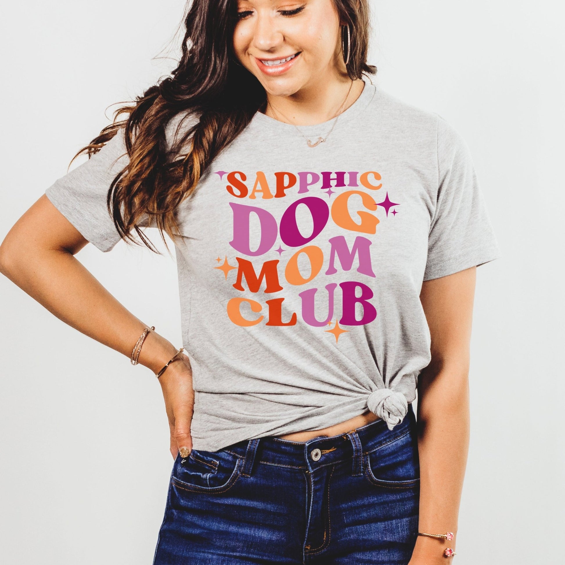 Sapphic Dog Mom Club Shirt - The Pawsitive Initiative