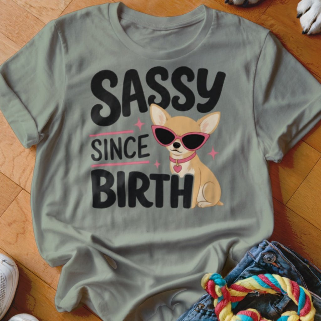 Sassy Since Birth Shirt - The Pawsitive Initiative