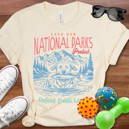 Save Our National Parks Shirt - The Pawsitive Initiative