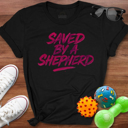 Saved By A Shepherd Shirt - The Pawsitive Initiative