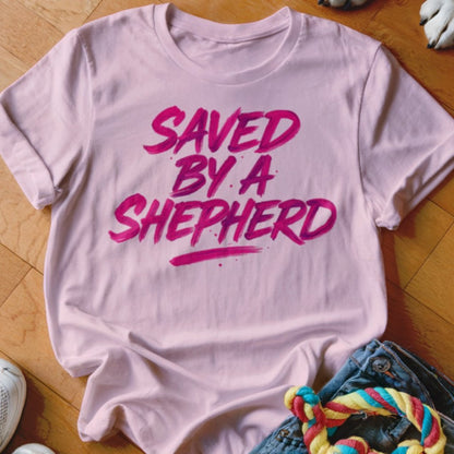Saved By A Shepherd Shirt - The Pawsitive Initiative