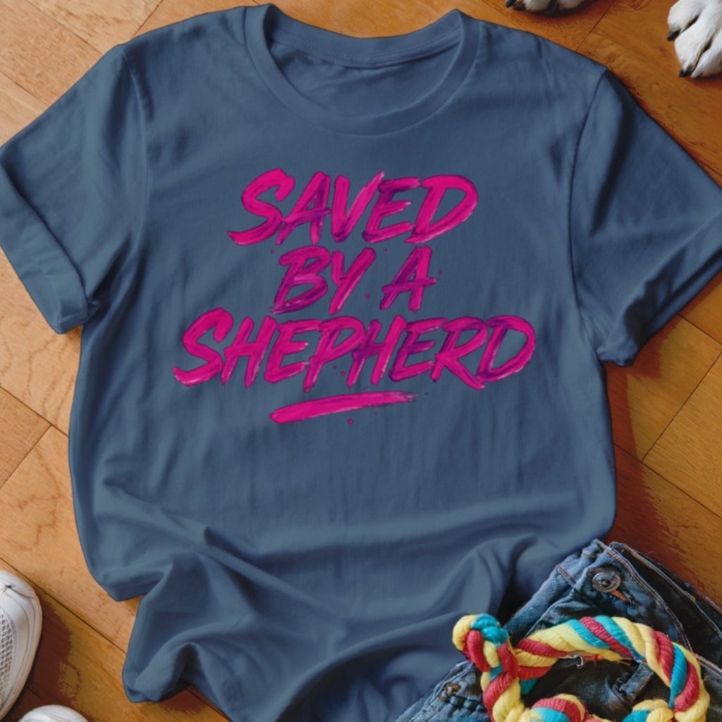 Saved By A Shepherd Shirt - The Pawsitive Initiative