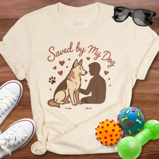 Saved By My Dog Shirt - The Pawsitive Initiative