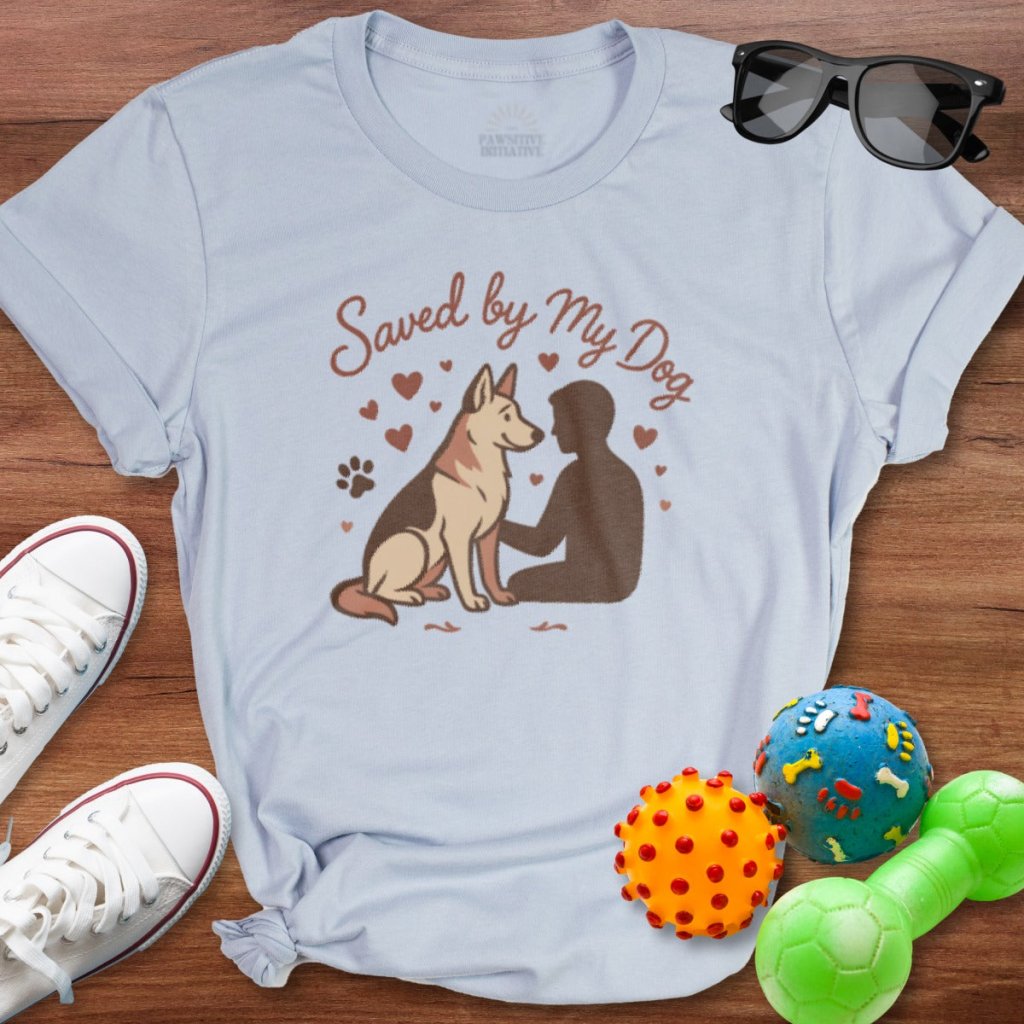 Saved By My Dog Shirt - The Pawsitive Initiative