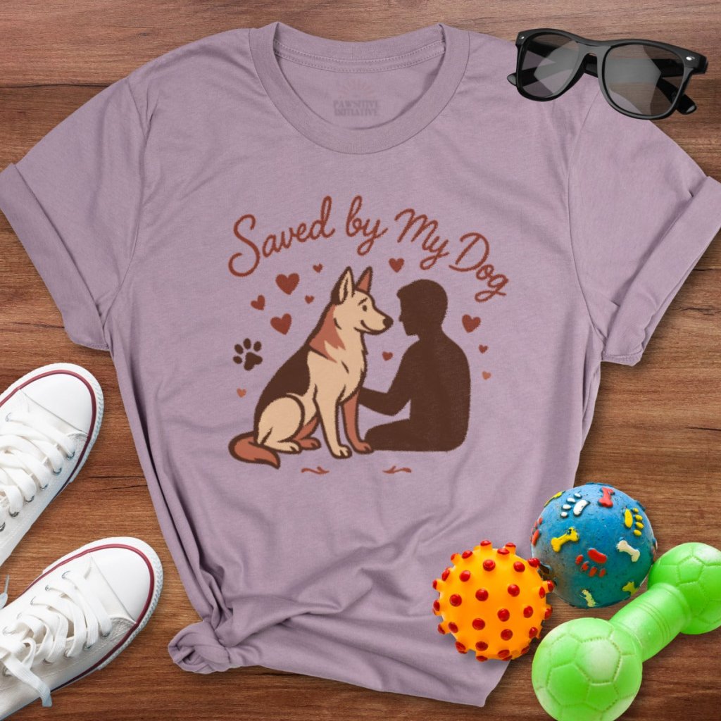 Saved By My Dog Shirt - The Pawsitive Initiative