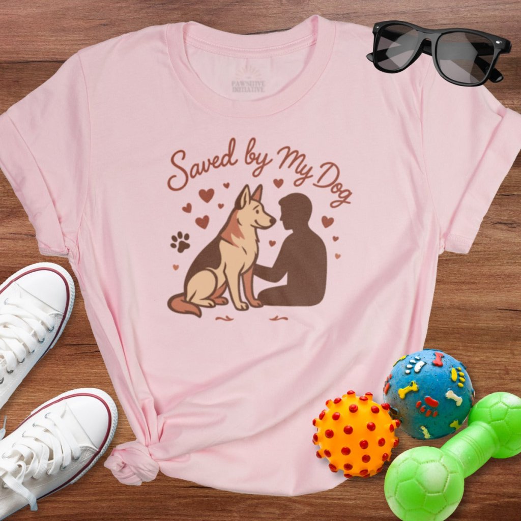 Saved By My Dog Shirt - The Pawsitive Initiative