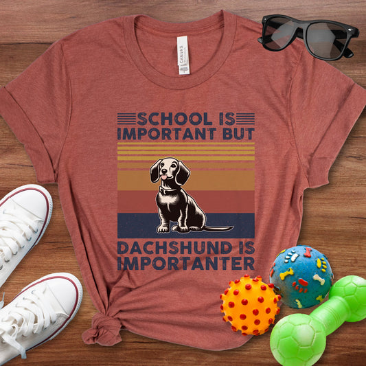 School is Important Shirt - The Pawsitive Initiative