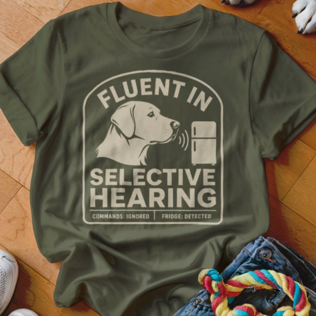 Selective Hearing Shirt - The Pawsitive Initiative