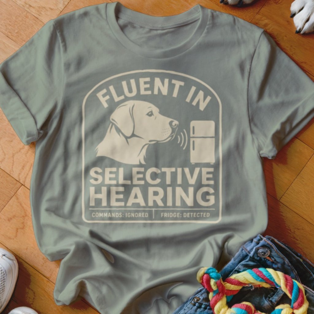 Selective Hearing Shirt - The Pawsitive Initiative