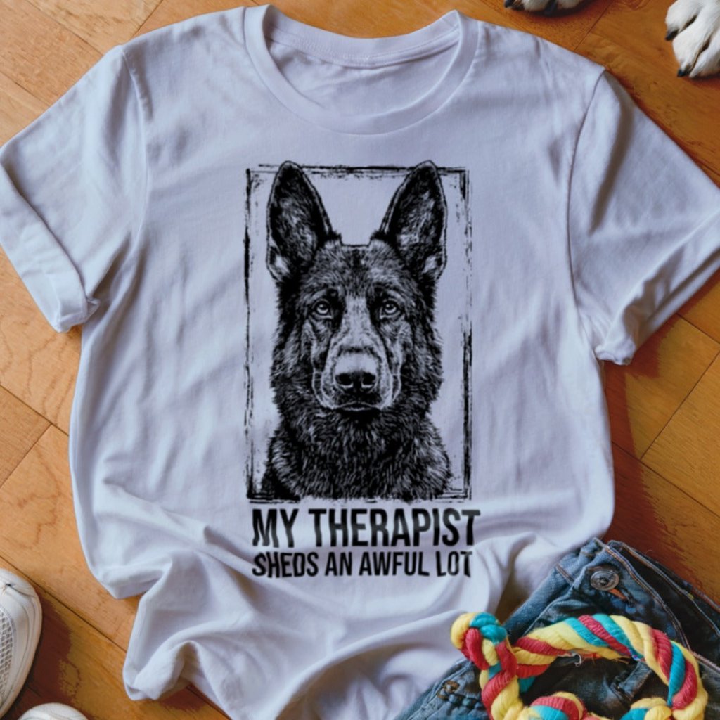 Sheds an Awful Lot Shirt - The Pawsitive Initiative