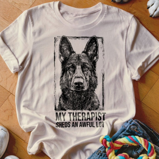 Sheds an Awful Lot Shirt - The Pawsitive Initiative