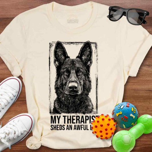 Sheds an Awful Lot Shirt - The Pawsitive Initiative
