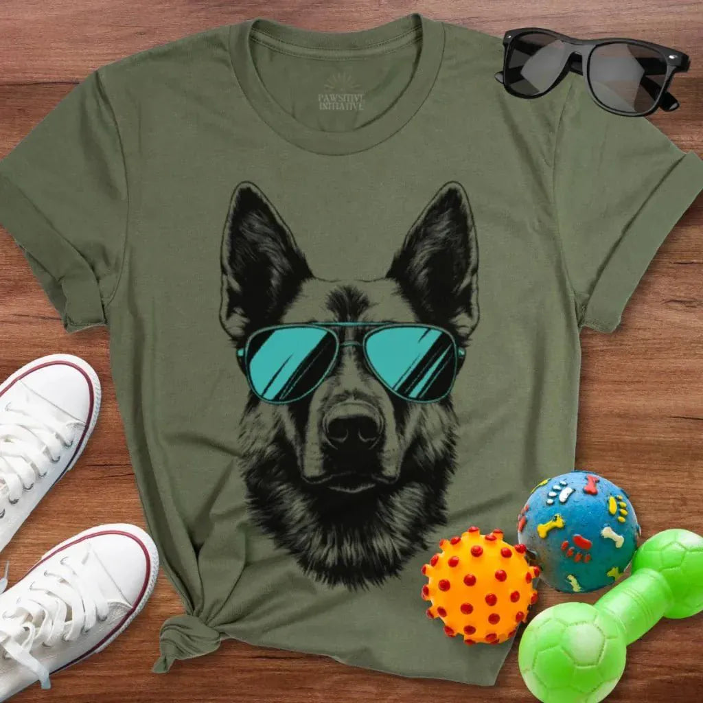 Shepherd Aviators Shirt - The Pawsitive Initiative