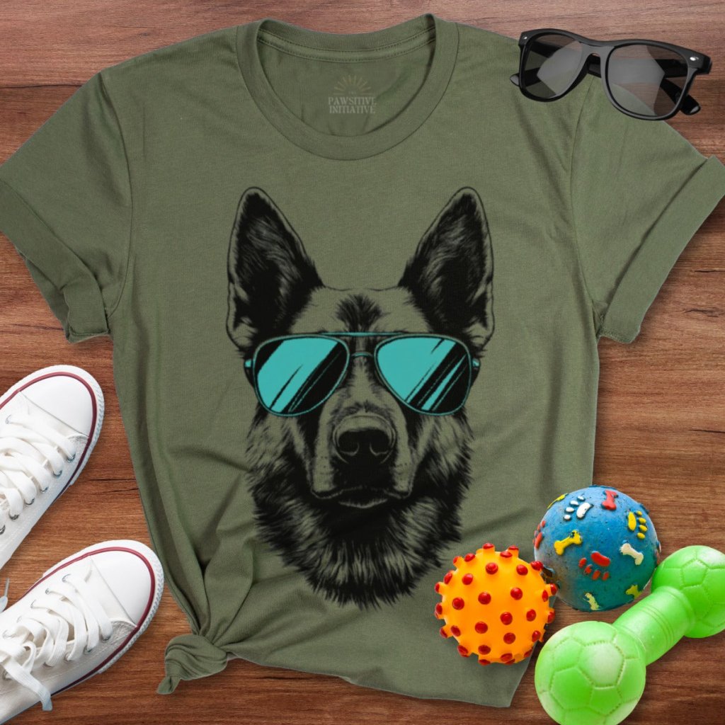 Shepherd Aviators Shirt - The Pawsitive Initiative