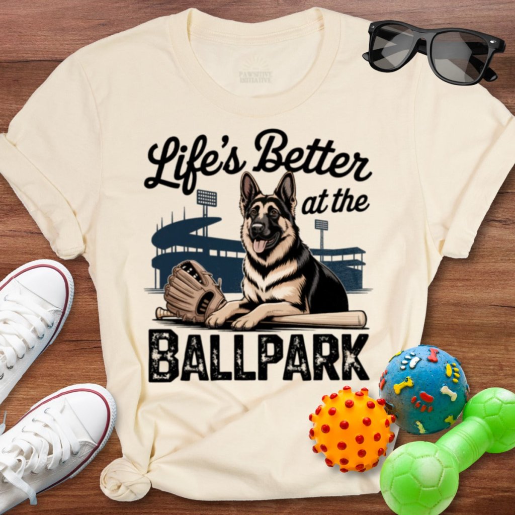 Shepherd Ballpark Shirt - The Pawsitive Initiative