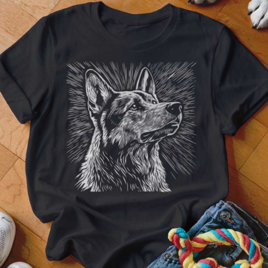 Shepherd Block Print Shirt - The Pawsitive Initiative