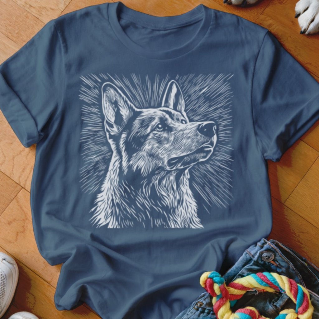 Shepherd Block Print Shirt - The Pawsitive Initiative