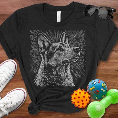 Shepherd Block Print Shirt - The Pawsitive Initiative