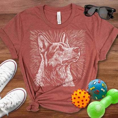 Shepherd Block Print Shirt - The Pawsitive Initiative