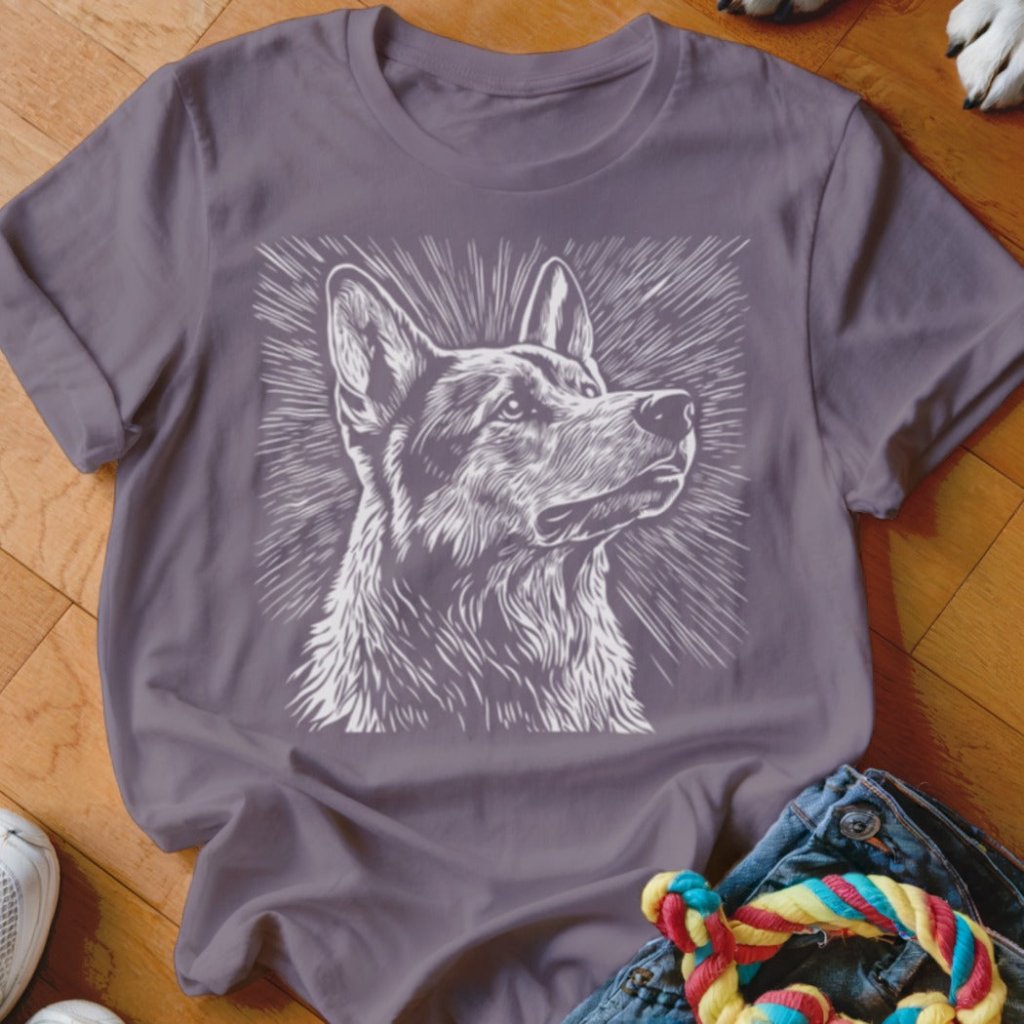 Shepherd Block Print Shirt - The Pawsitive Initiative