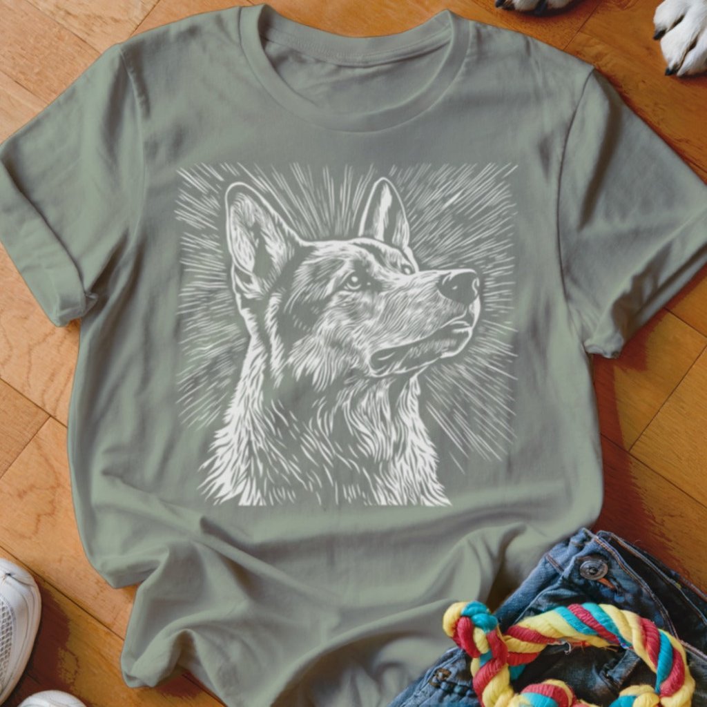 Shepherd Block Print Shirt - The Pawsitive Initiative