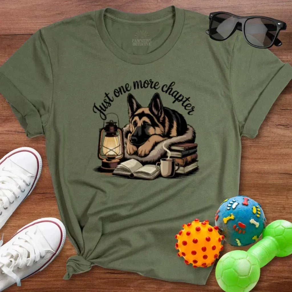 Shepherd Bookworm Shirt - The Pawsitive Initiative