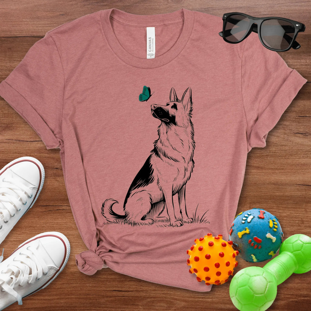 Shepherd Butterfly Kisses Shirt - The Pawsitive Initiative