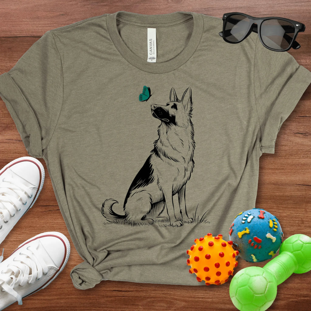 Shepherd Butterfly Kisses Shirt - The Pawsitive Initiative