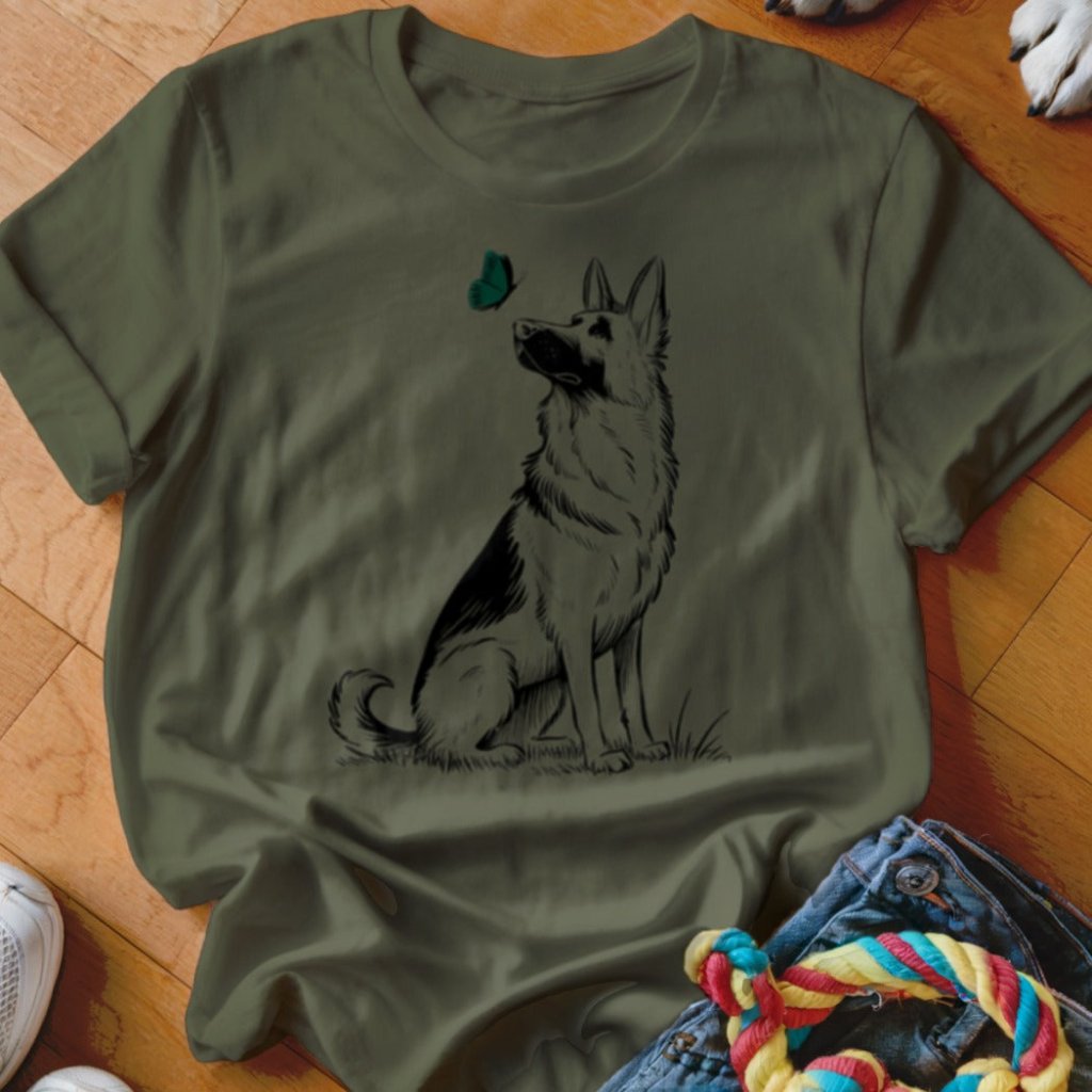 Shepherd Butterfly Shirt - The Pawsitive Initiative