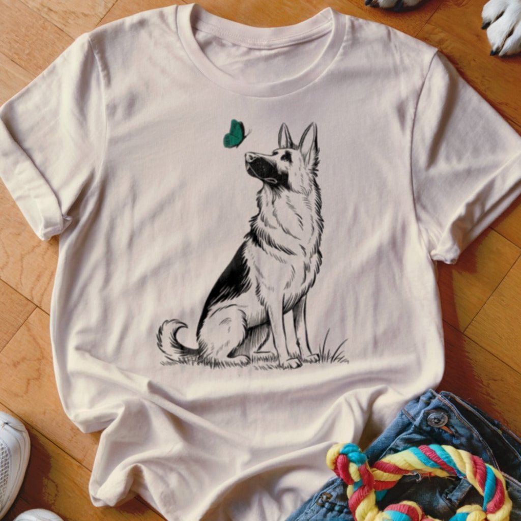 Shepherd Butterfly Shirt - The Pawsitive Initiative
