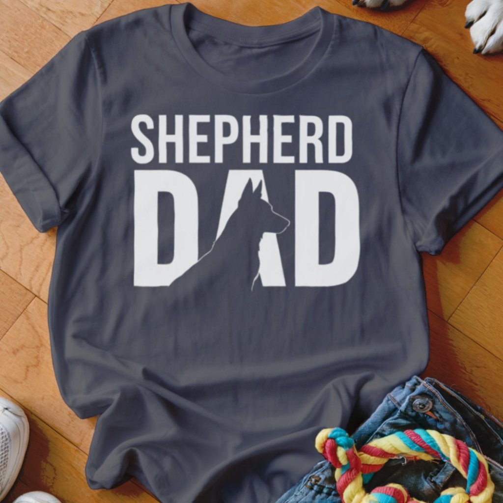 Shepherd Dad Shirt - The Pawsitive Initiative
